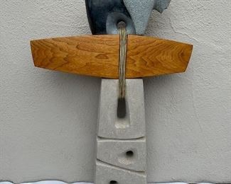 $2900, Don Hines buffalo sculpture