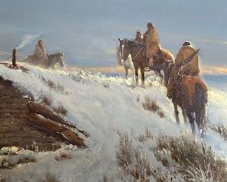 $1200, George Kovach, 34 x 22 framed