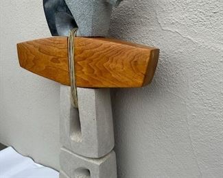 $2900, Don Hines buffalo sculpture