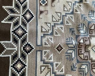 $600, Navajo rug, dyed wool