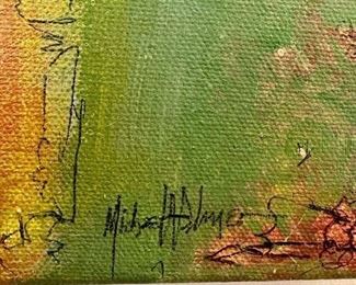 Michael A Palmer, SIDE TRACKS, 48x72