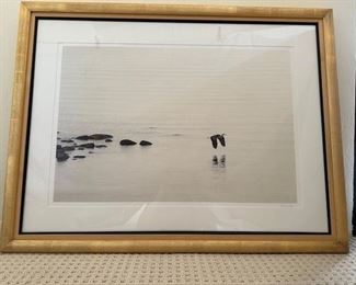 $1000, R.Craton, Pelican in flight, 41 x 31