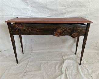 $400, Rustic vintage side table 46 x 13.25 x 30