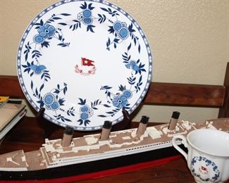Titanic 2nd Class dishes (replicas)