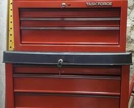 Task Force 5-Drawer Tool Chest w/Riser & Top Box (LPO)