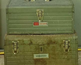 (2) Metal Tool Boxes w/Contents (LPO)