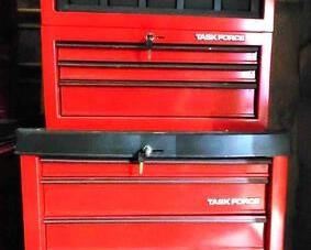 Task Force 5-Drawer Tool Chest w/Riser & Top box (LPO)