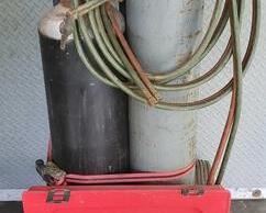 Oxyacetylene Torch Set w/Cart & Harris Gauges & Torches (LPO)