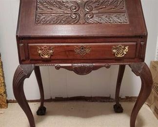 Carved Wood Secretary (LPO)