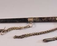 Antique Bent & Bush Masonic/Templar Ceremonial Sword w/Scabbard (LPO)