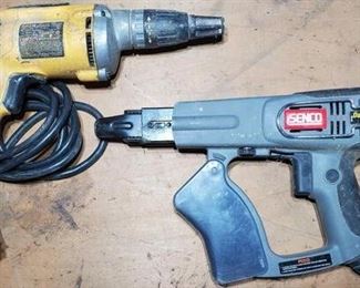 SENCO Dura Spin & Dewalt Drywall Screwdriver