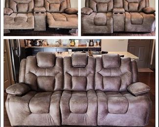 Recliner Sofa & Loveseat 