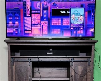 55" 4K Smart TV & TV stand 