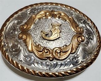 Montana Silversmiths Belt Buckle 