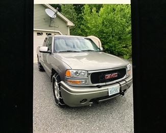 2000 GMC…off site being tuned up by a local mechanic…84k miles