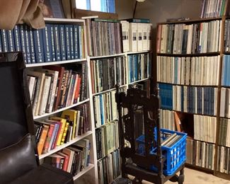 Hundreds of laser discs