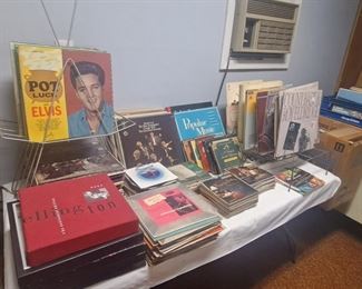 vintage Rock&Roll and jazz records