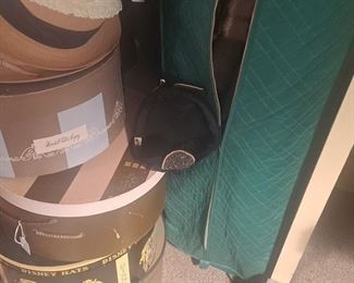 great vintage hat boxes including Marshall Field's