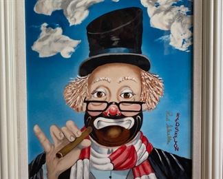 Red Skelton Lithograph