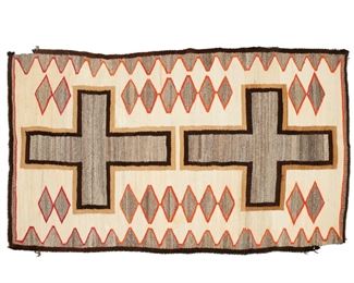 Navajo area rug, JB Moore (attrib)
