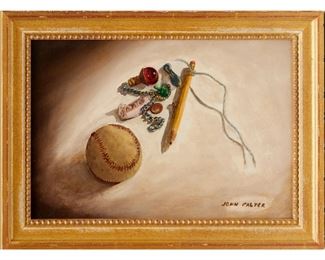 John Falter (attrib.), oil on board