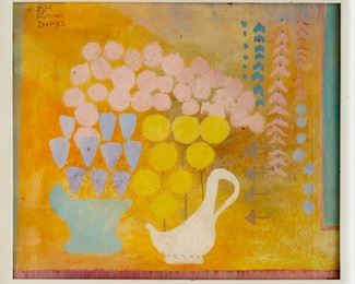 Patricia Follmer, oil on canvas, 1965