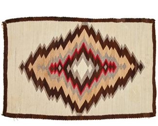 Antique Navajo Ganado rug