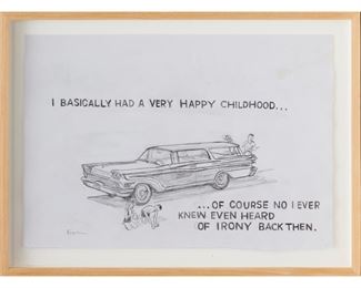 David Kramer, graphite on paper, 2006