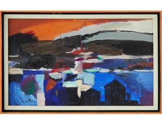 Gerson Leiber (attrib.), oil on canvas