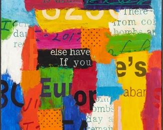 Fausto Bertrasa, oil on canvas, 1994