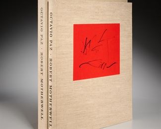 LEC, Octavio Paz & Robert Motherwell, 1988