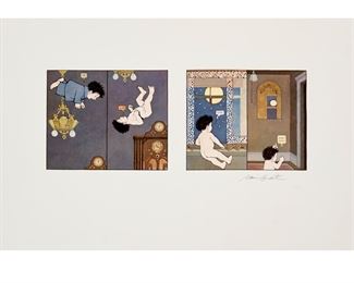 Maurice Sendak, signed Night Kitchen print