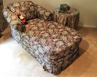 Tapestry Chaise Lounge 