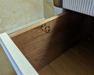 Drexel Hollywood regency nightstand 