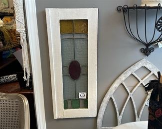 Framed Stained Glass Art Glass