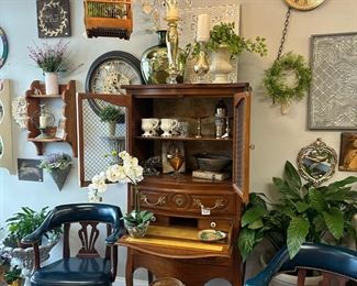 Antique Mahogany Secretary Desk