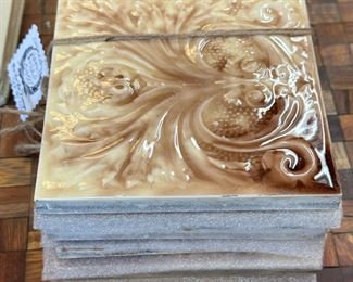 Art Deco HAMILTON Signed Tiles - Set of 6