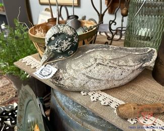 Antique Carved Duck Decoy