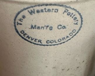 Western Pottery Stoneware Crock with Lid