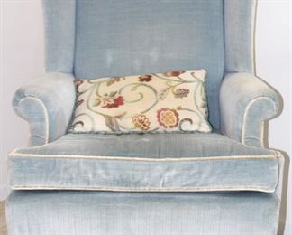 Ethan Allen wingback chair. One of two.