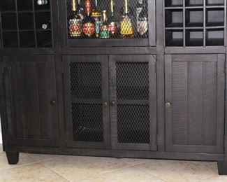 Martin Furniture Co. dry bar. 58 1/2"W x 18"D.