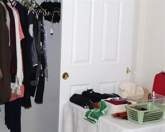 Ladies' clothing is XL sizes.