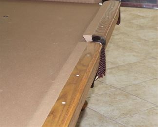 Olhausen pool table.