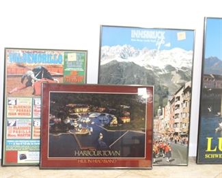 We have lots of travel posters.