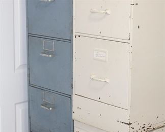 File cabinets.