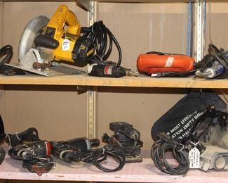 More power tools.