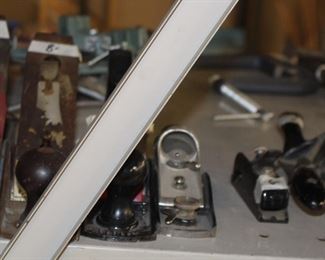 Variety of block planes.