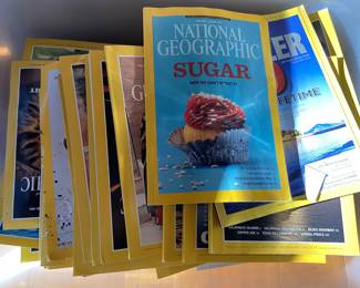 Collection of National Geographics
