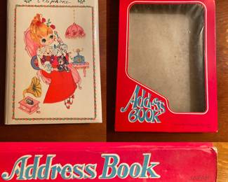 Vintage Japan Unused Address Book