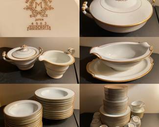 Vintage Noritake Goldcroft Japan #4983 Set of China 